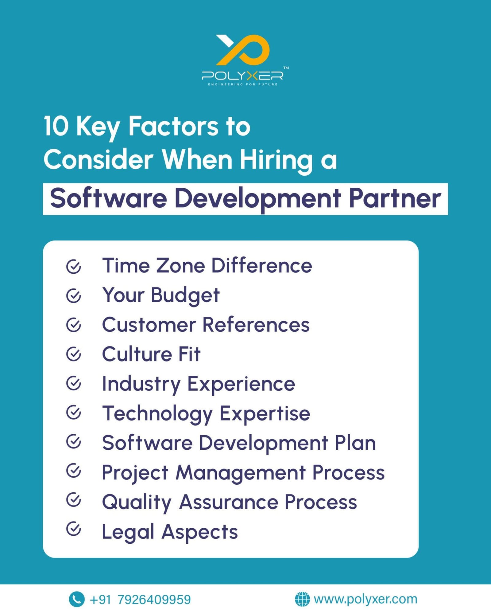 10 Key Factors to Consider When Hiring a Software Development Partner