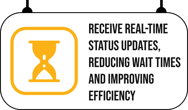 Reduced Waiting & Serving Times